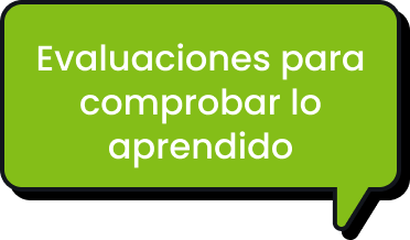 Evaluaciones para comprobar lo aprendido
